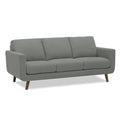Adorn India Damian 3 Seater Sofa (Grey) (3 Year Warranty)