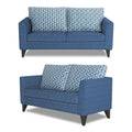 Tornado Bricks 3+2 5 Seater Sofa Set with Centre Table (Blue)