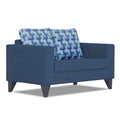 Straight line Plus Bricks 2 Seater Sofa (Blue)