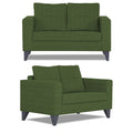Adorn India Hallton Tufted 3+2+1 6 Seater Sofa Set (Green) (3 Year Warranty)