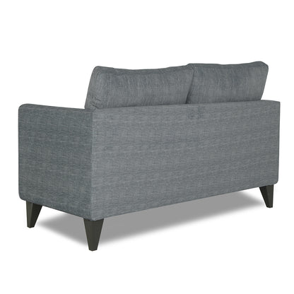 Adorn India Enzo Decent (3 Years Warranty) 2 Seater Sofa (Grey) Modern