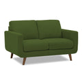 Adorn India Damian 2 Seater Sofa (Green) (3 Year Warranty)