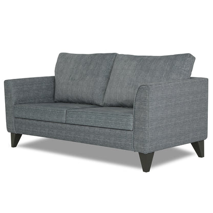 Adorn India Enzo Decent 3 Seater Sofa (Grey)