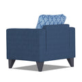 Straight line Plus Blossom 1 Seater Sofa (Blue)