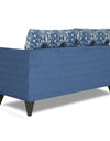 Adorn India Sheldon Crafty (3 Years Warranty) 2 Seater Sofa (Blue) Modern