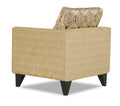 Adorn India Cortina Damask 1 Seater Sofa (Beige)