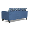 Adorn India Sheldon Crafty 3 Seater Sofa (Blue)