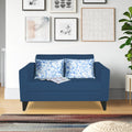 Adorn India Bladen 2 Seater Sofa (Blue)