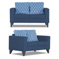 Straight line Plus Blossom 3+2+1 6 Seater Sofa Set (Blue)