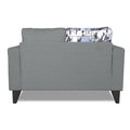 Adorn India Hallton Digitel Print 2 Seater Sofa (Grey) (3 Year Warranty)