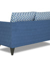 Adorn India Tornado Bricks (3 Years Warranty) 2 Seater Sofa (Blue) Modern
