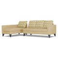 Adorn India Beetle Plus Bricks L Shape 6 Seater Sofa Set (Left Hand Side) (Beige) (3 Year Warranty)
