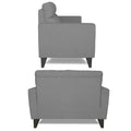 Adorn India Cardello 2 Seater Sofa (Grey) (3 Year Warranty)