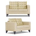 Straight line Plus Bricks 3+2 5 Seater Sofa Set (Beige)
