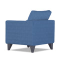 Adorn India Enzo Decent 1 Seater Sofa (Blue)
