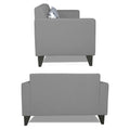 Adorn India Bladen 2 Seater Sofa (Grey)