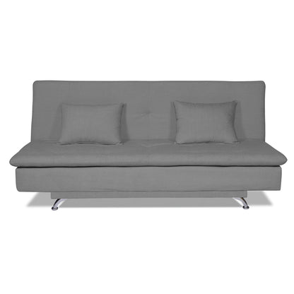 Adorn India Aspen three seater sofa cum bed (Grey)