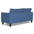 Adorn India Enzo Decent 3 Seater Sofa (Blue)
