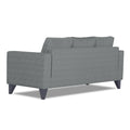 Adorn India Hallton Tufted 3 Seater Sofa (Grey)(3 Year Warranty)
