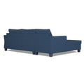 Adorn India Valencia Plus Decent L Shape 6 Seater Sofa Set (Left Hand Side) (Blue)
