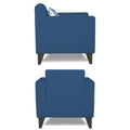 Adorn India Bladen 1 Seater Sofa (Blue)