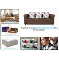 Adorn India Magnum 3-1-1 Sofa Set (Brown)