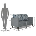 Sheldon Crafty 2 Seater Sofa (Grey)