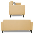 Adorn India Bladen 3-1-1 Five Seater Sofa Set (Wood,Foam) (Beige)