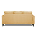 Adorn India Chandler L Shape 4 Seater Sofa Set Plain (Beige)