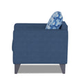 Straight line Plus Bricks 1 Seater Sofa (Blue)
