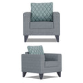 Straight line Plus Blossom 3+2+1 6 Seater Sofa Set (Grey)