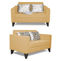 Adorn India Bladen 3-2 Five Seater Sofa Set (Beige)