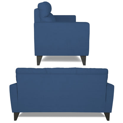 Adorn India Cardello 3 Seater Sofa (Blue)