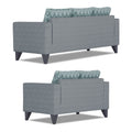 Straight line Plus Blossom 3+2 5 Seater Sofa Set (Grey)