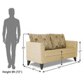 Sheldon Crafty 2 Seater Sofa (Beige)