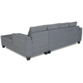 Raiden Decent Premium L Shape 6 Seater Sofa Set with Center Table (Right Hand Side) (Grey)
