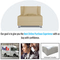 Adorn India Easy Alyn Plus Decent 2 Seater Sofa Cum Bed (3x6) (Beige) (1 Year Warranty)