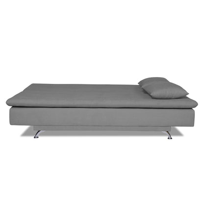 Adorn India Aspen three seater sofa cum bed (Grey)