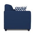 Rio HighBack 3+1+1 5 Seater Sofa Set (Blue)