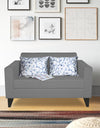 Adorn India Bladen 2 Seater Sofa (Grey)