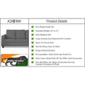 Wood Russell 3-1-1 5 Seater Sofa Set (Grey)