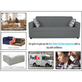 Adorn India Rio HighBack 3+1+1 5 Seater Sofa Set (Grey) (3 Year Warranty)