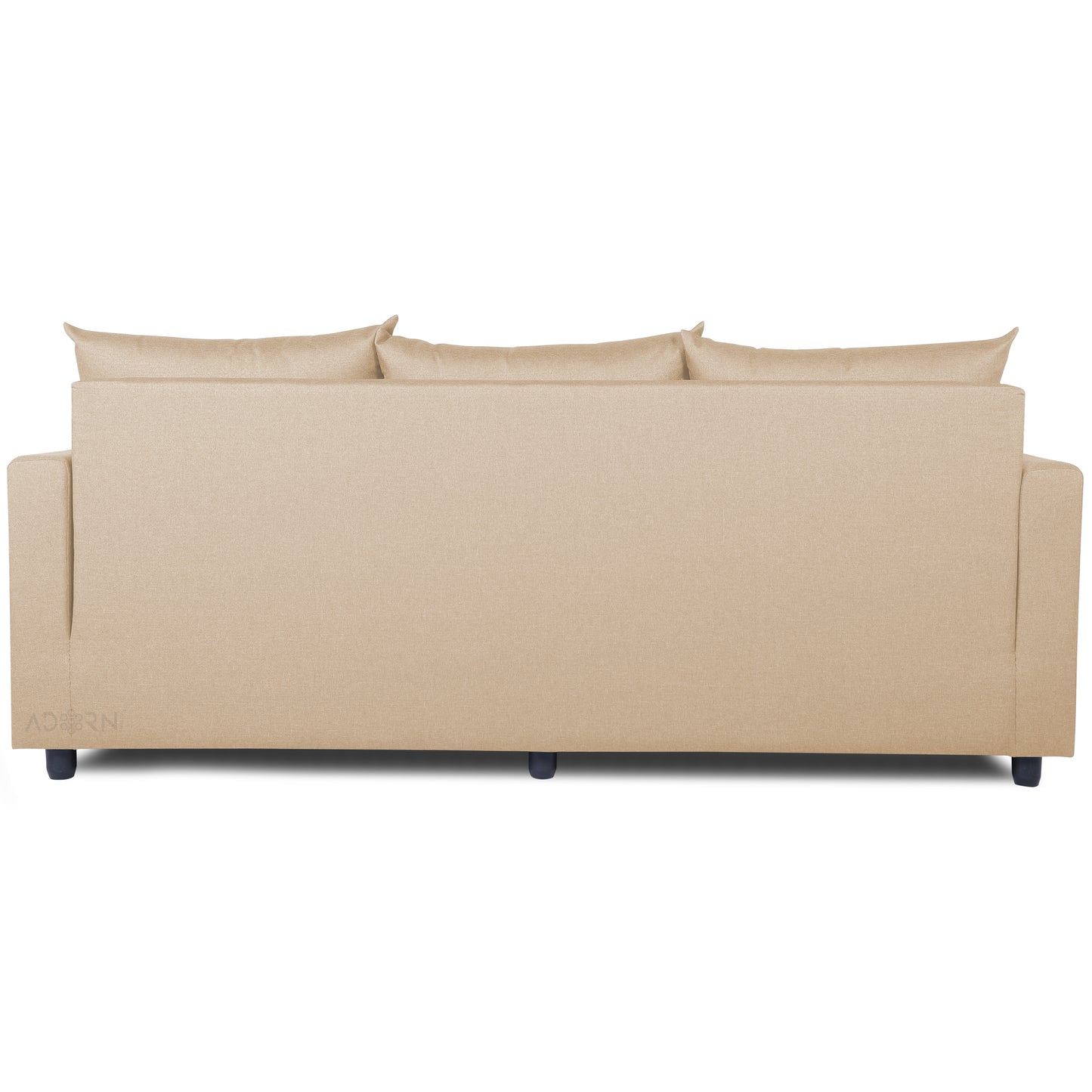 Adorn India Straight Line Modular Sofa (Beige)