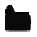 Straight line 3+1+1 Seater Sofa Set(Black)