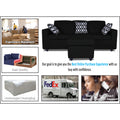 Adorn India Monteno Modular Sofa Set (Black)
