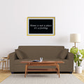 Adorn India Rio Decent 3 Seater Sofa(Brown) (3 Year Warranty)