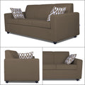 Adorn India Monteno 3 Seater Sofa (Camel)