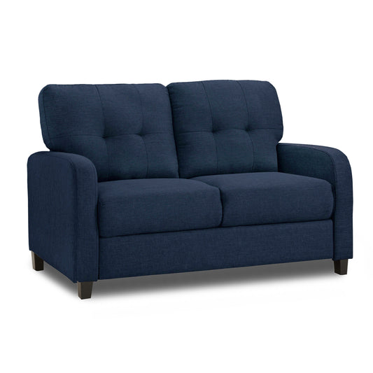 Adorn India Astor Two Seater Sofa (Blue)