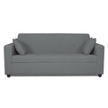 Adorn India Rio Decent 3 Seater Sofa(Grey) (3 Year Warranty)