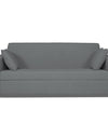 Adorn India Rio Decent 3 Seater Sofa(Grey)